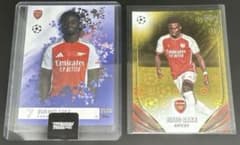 topps total football アーセナル　サカ　25シリ　おまけ付のサムネイル