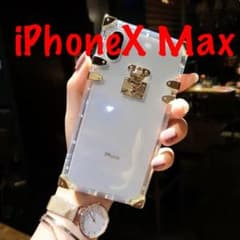 iPhoneX Maxケース スマホケース トランクケース 透明 新品のサムネイル
