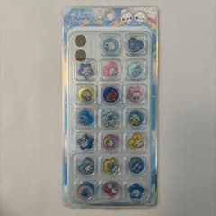 正規品　ぷくぷくあわわちゃん　おはじきシールのサムネイル
