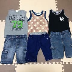 男の子服110まとめ売りのサムネイル