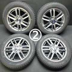 ② 社外アルミ 冬 155/65R14 ムーヴ ココア N-BOX ルークス - メルカリ