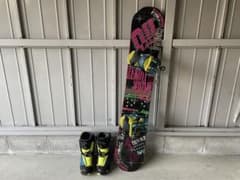 シーズンオフ価格】011 Artistic+FLOW スノボ3点セット - メルカリ