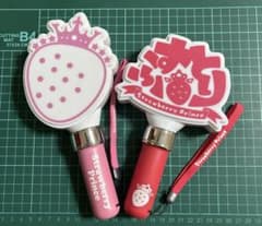 すとぷり いちご ロゴ 棒 ペンライト すとぷり いちご ロゴ ペンライト 2本セット - メルカリ