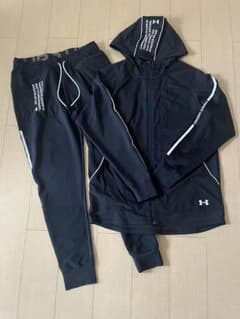 UNDER ARMOUR ジャージ セットアップ ブラックのサムネイル