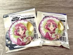 アイカツ！ スイートレストラン 缶バッジ (北大路さくら) 2つセット