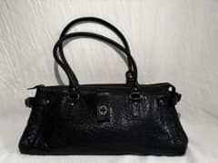 00s】ブラック レザーミニボストンバッグ Y2K シボ革 archive - メルカリ