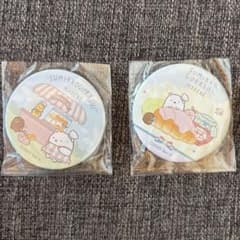 Sumikko Gurashi Marche Shirokuma Can Badge 2-Piece Set