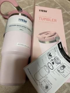 TYESO 真空断熱タンブラー 1200ml ピンクのサムネイル