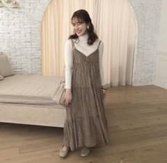 マキシ丈 キャミワンピース ロングのサムネイル