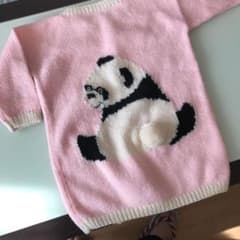 手編みワンピースのサムネイル