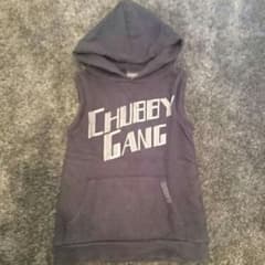 CHUBBYGANGチャビーギャング ロゴプリントノースリーブパーカーのサムネイル