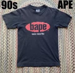90sNIGO本人期アーカイブエイプ初期タグ ABATHINGAPE黒 Tシャツ - メルカリ