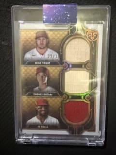 2022 Topps /36 大谷翔平 トラウト アデル レリックカード - メルカリ