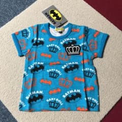 ★新品タグ★BABY DOLL ベビードール バットマン総柄Tシャツ 80のサムネイル