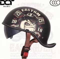新品内蔵レンズ ハーレー 半キャップ ダックテール ハーフヘルメット