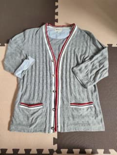 THE SHOP TK カーディガン グレー L
