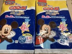 グーン昼夜兼用　12時間ぐんぐん吸収パンツ　ビッグXL 2枚　男女共用　試供品のサムネイル