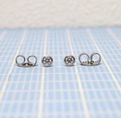 TIFFANY&Co. ティファニー 1PD ピアス PT950 1.2gのサムネイル