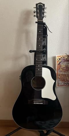 MORRIS FC－2 BLK エレアコ良音❣️新品literギクケース付き 