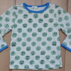 Tシャツ 100 長袖 顔のサムネイル