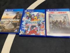 ps4 ソフト　デジモンワールド　ゴーストリコン　アサシンクリードのサムネイル