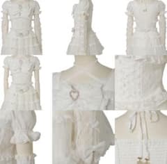 リズリサlizlisa アームウォーマー付ビスチェトップス white ホワイト