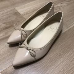 フラットパンプス　バレエシューズのサムネイル