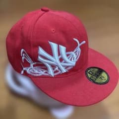 ご*き様 NEW ERA 59FIFTY NYヤンキース キャップ レッドのサムネイル