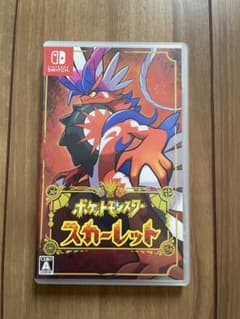 【送料込み】ポケットモンスター スカーレット Nintendo Switchのサムネイル