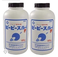掃除に最適 パイプ洗浄剤 ピーピースルー2本セットのサムネイル
