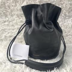 極美品✨J&M DAVIDSON ヌーベバケット ショルダーバッグ 巾着 黒 
