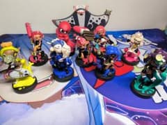 スプラテゥーン amiibo 10種類 初期化済みのサムネイル