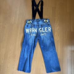 WRANGLER サスペンダー付きデニム ピエロパンツ - メルカリ