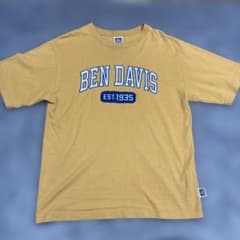 Ben Davis ベンデイビス Tシャツ M サイズ イエロー 古着