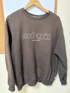 mahargrid チャコール スウェット Lサイズのサムネイル