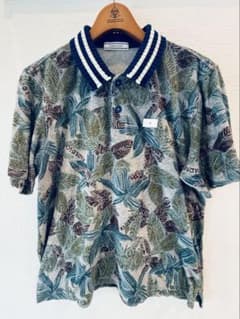 MARK&LONA ポロシャツ ボタニカル柄 半袖 XL - メルカリ