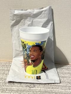 マクドナルド　ロナウジーニョ　コップ　袋ありのサムネイル