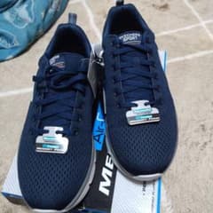 SKECHERS Sport Memory Foam ネイビーのサムネイル