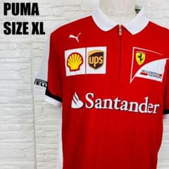 PUMA フェラーリ 半袖 ポロシャツ XL Santander 2336