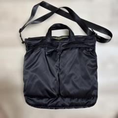 美品 niko and 3WAYヘルメットバッグ 黒×内側迷彩（カモフラ