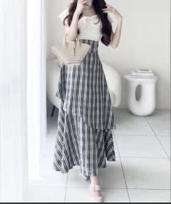 カシュクールドッキングワンピースのサムネイル