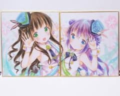 チノ 千夜 イラスト ミニ色紙 ご注文はうさぎですか？ ごちうさのサムネイル