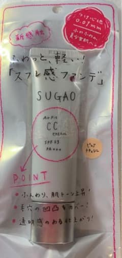 ロート製薬 SUGAO CCクリーム ピュアナチュラル 25gのサムネイル