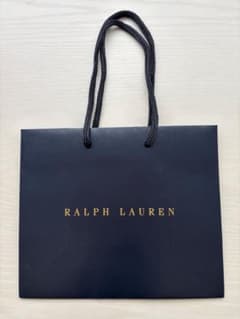 RALPH LAUREN ショップ袋 ショッパー ネイビーのサムネイル