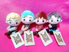 TinyTAN 모어 플러스 끈끈한 봉제인형~dynamite~4종 세트