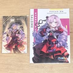 壱百満天原サロメ focus on ブロマイド　にじフェス　ステッカー