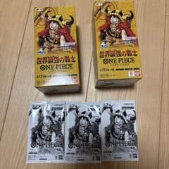 ワンピースカードゲーム 世界最強の戦士 BOX テープ付き2箱セット