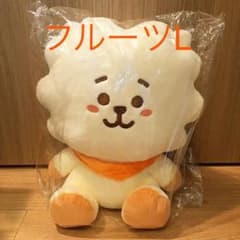 BT21 과일 봉제인형 L. RJ. 진 하라주쿠 LINE 프렌즈 스토어