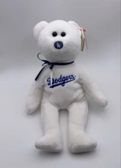 Ty Beanie Babies ロサンゼルス・ドジャース ぬいぐるみ - 3
