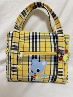 レトロなミニボストンバッグ︎✿黄色のサムネイル